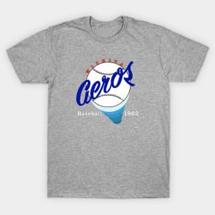 Defunct Wichita Aeros Baseball 1982 T-Shirt